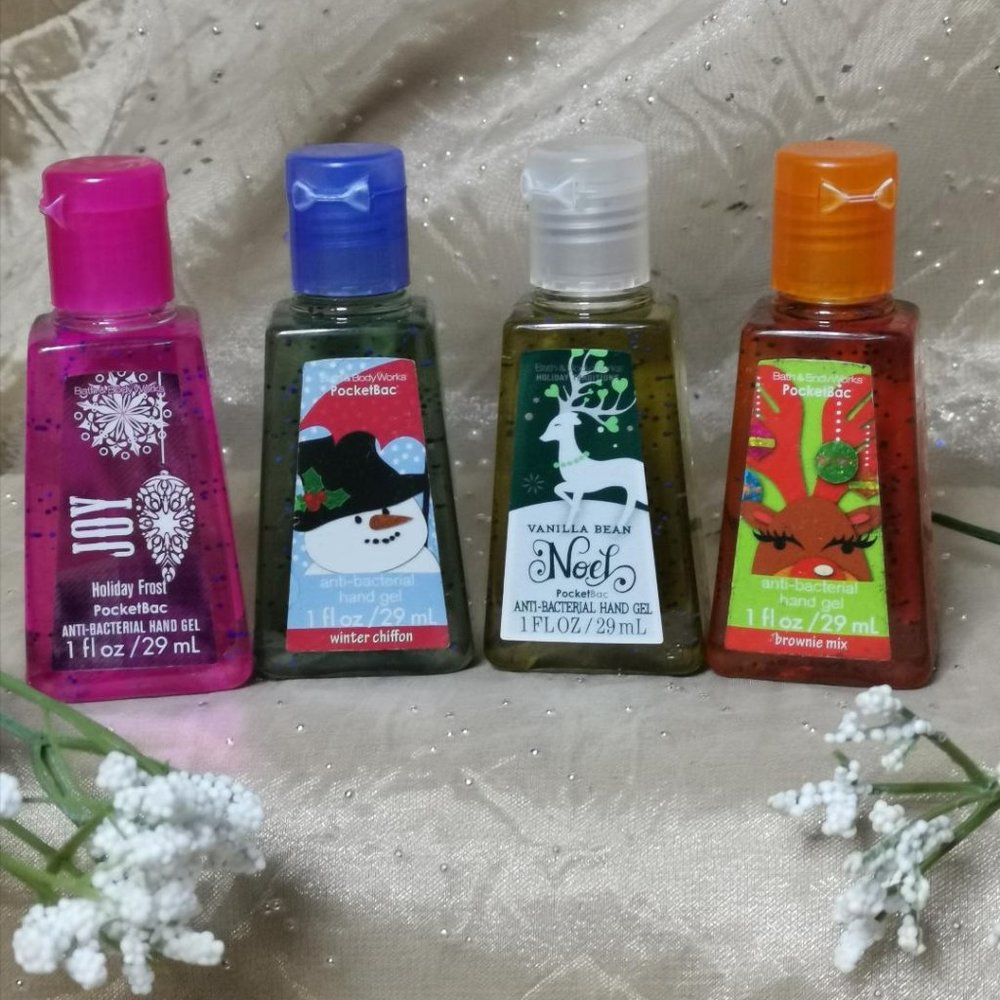 4 Bath and Body Works Mixed Christmas Scents!